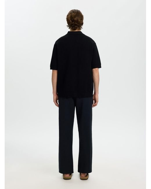 SELECTED Pullover in Black für Herren