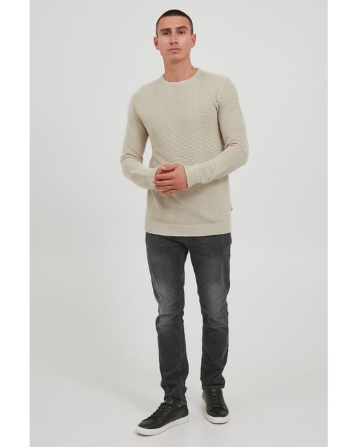 Solid Pullover Nicholas in Natural für Herren