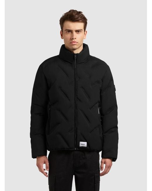 Khujo Winterjacke Clover in Black für Herren