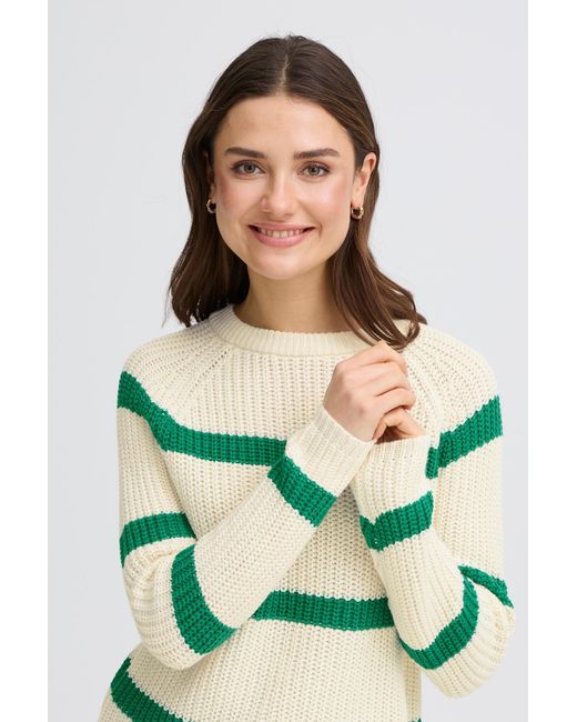 Fransa Green Pullover Frkamia