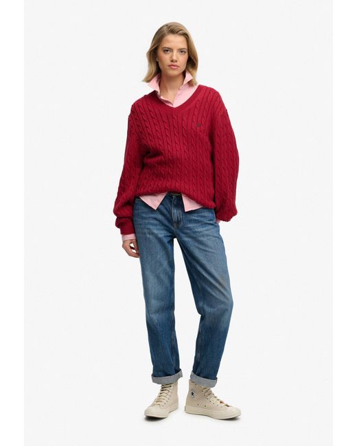 Superdry & Co Red Pullover
