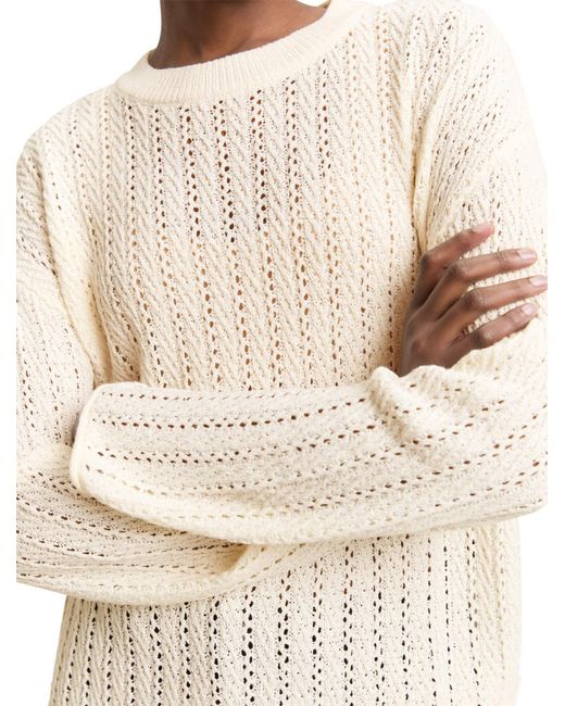 Tom Tailor White Pullover