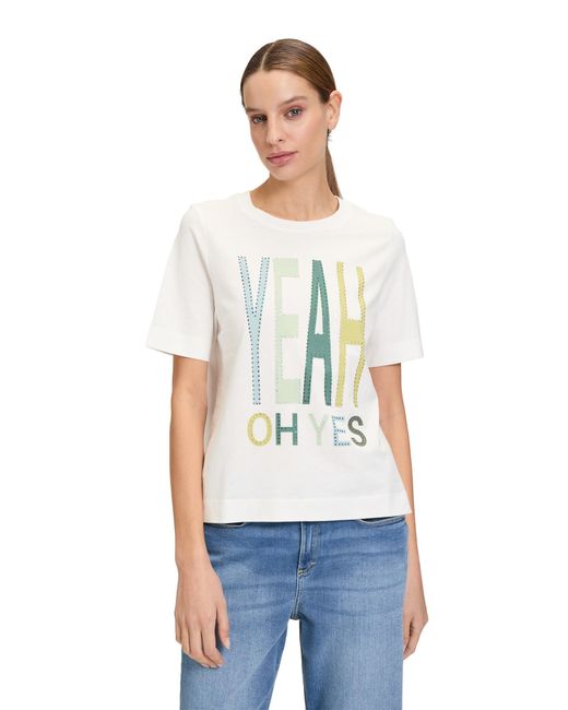 Cartoon White T-Shirt