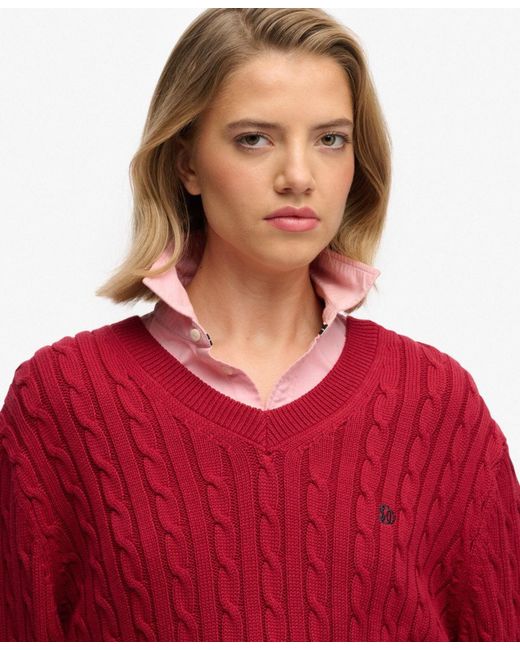 Superdry & Co Red Pullover