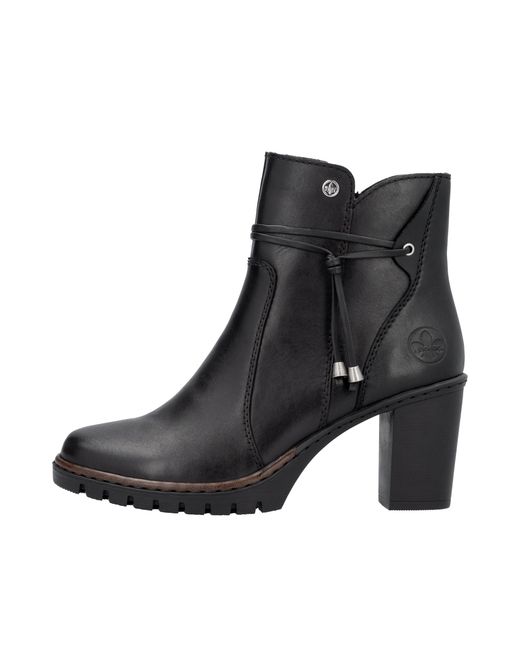 Rieker Black Chelsea Boots