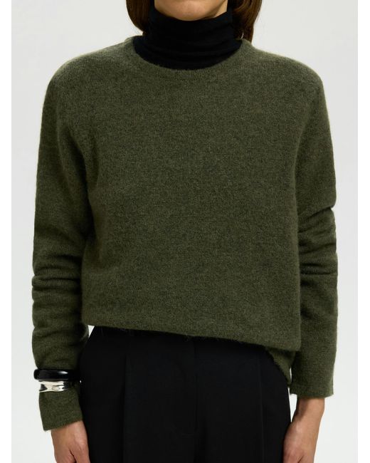 SELECTED Green Pullover Slwlulu
