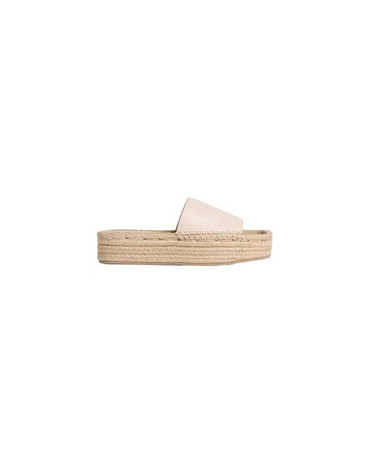 Calvin Klein White Pantolette Ebeth