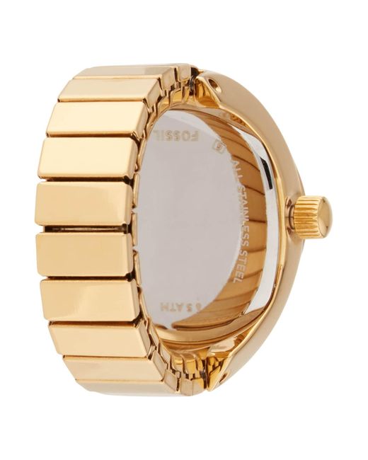 Fossil Metallic Ring