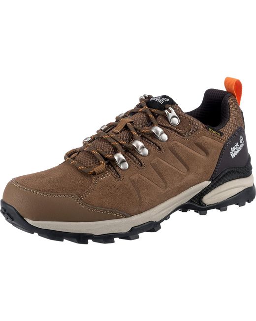 Jack Wolfskin Brown Wanderschuh 'refugio'