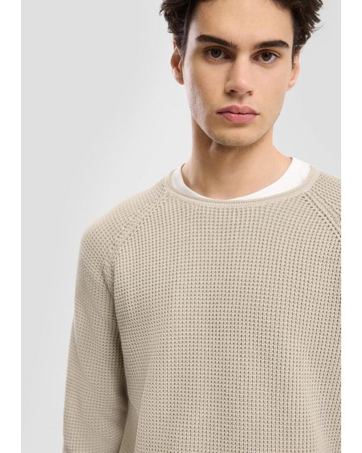 QS Pullover in Natural für Herren