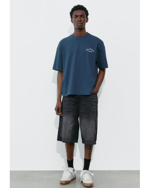 Pull&Bear Shirt in Blue für Herren