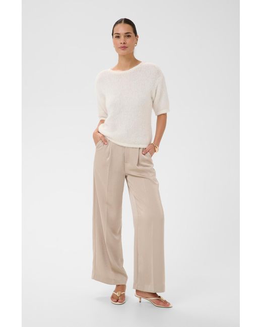 Kaffe White Pullover Kaemilie