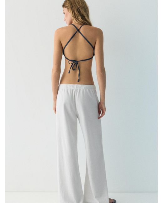Pull&Bear White Jeans