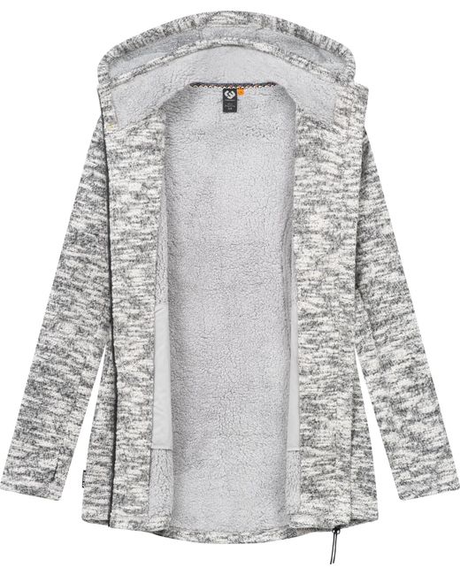 Ragwear Gray Strickjacke 'Lyshka'
