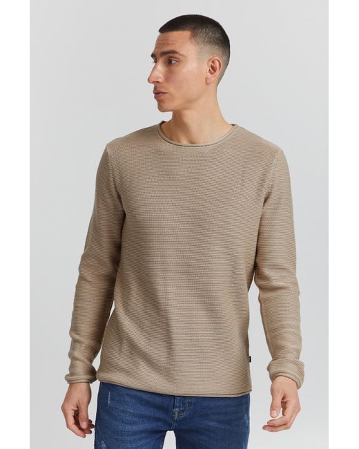 Solid Pullover in Brown für Herren