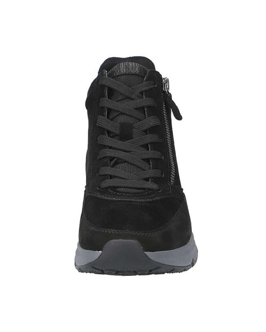 Gabor Rollingsoft Black Sneaker