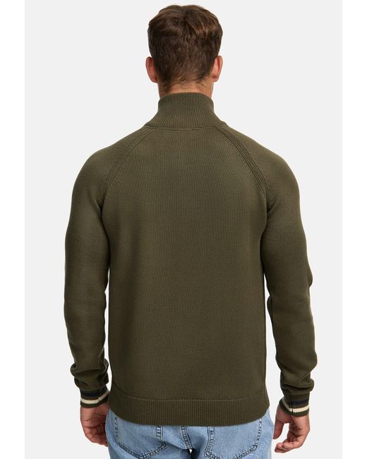INDICODE Pullover Swift in Green für Herren