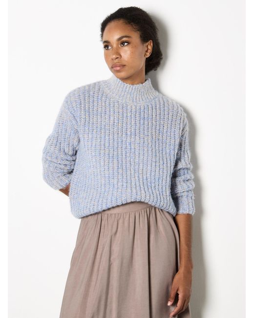 Apricot Blue Pullover