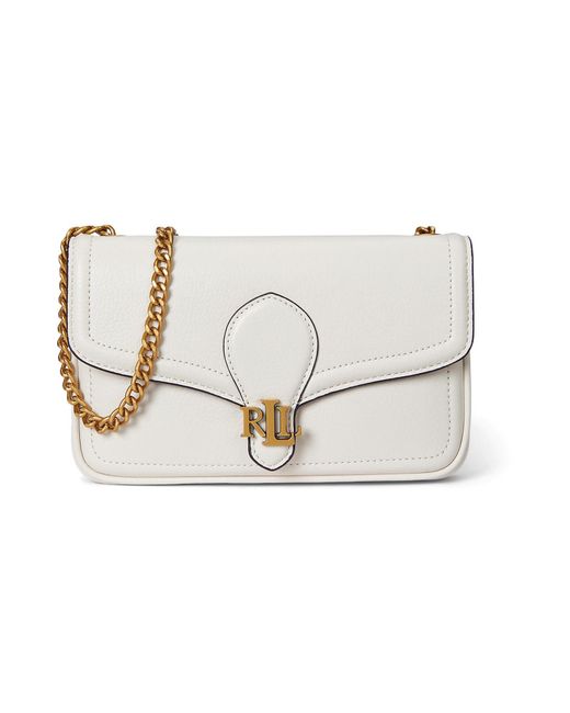 Ralph Lauren White Umhängetasche Bradley