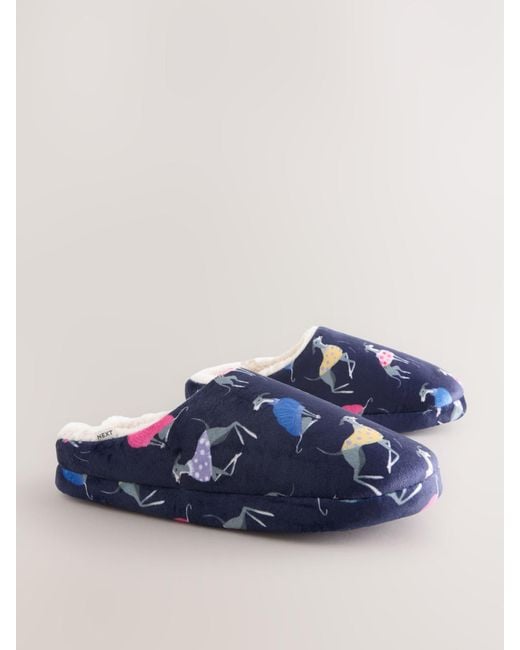 Next Blue Hausschuh