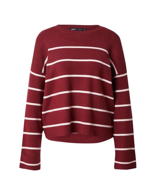 ONLY Red Pullover Onlamy