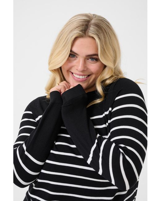 Kaffe Black Pullover Lizzy