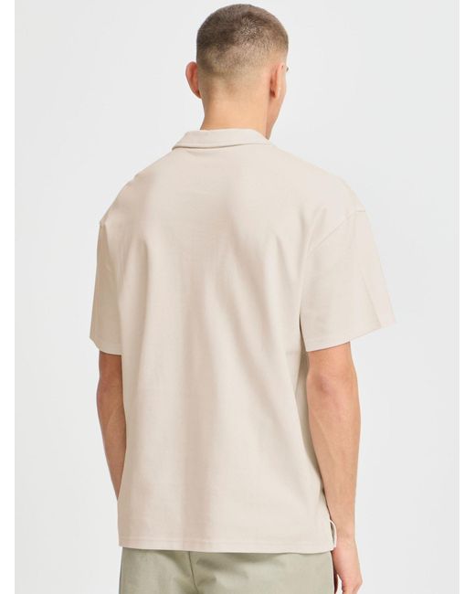 Solid Poloshirt Sdoswald in White für Herren