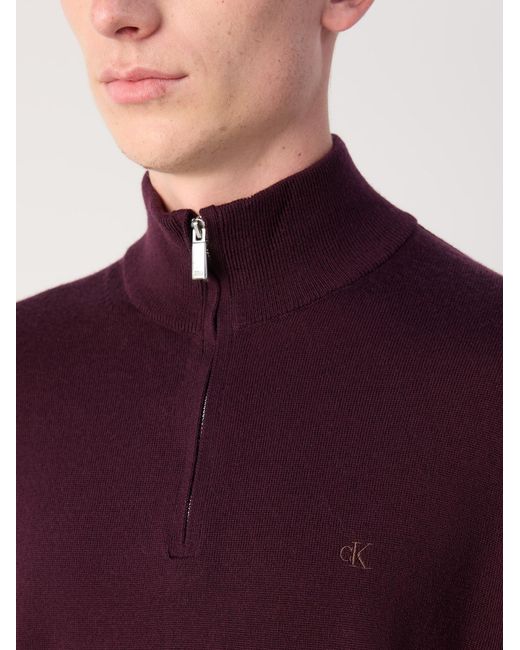 Calvin Klein Pullover in Purple für Herren