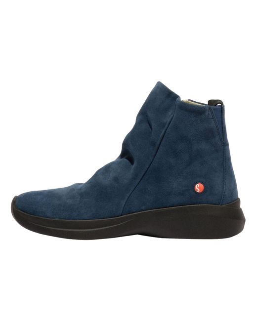 Softinos Blue Ankle Boots
