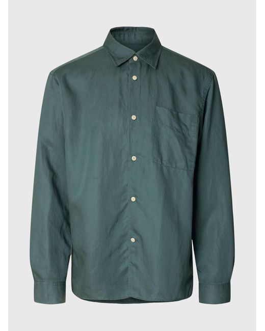 SELECTED Hemd in Green für Herren