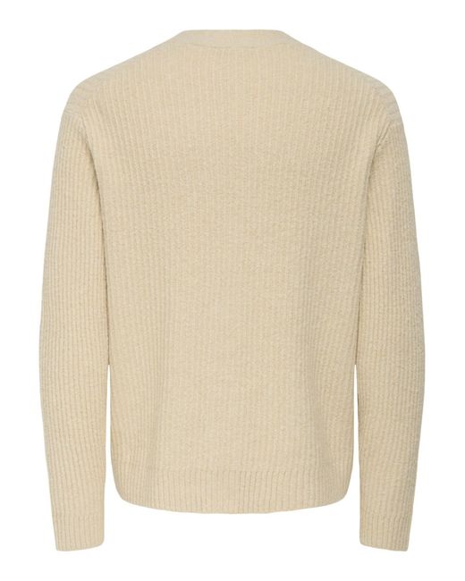 Only & Sons Strickjacke Onsframe in Natural für Herren