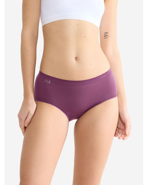 Sloggi Purple Maxislip Originals Basic