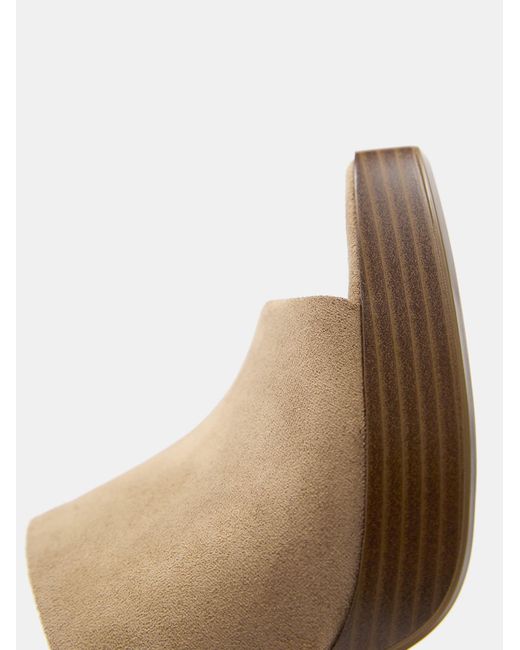 Pull&Bear Brown Pantolette