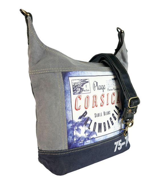 Sunsa Blue Schultertasche