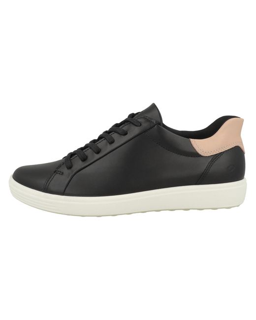 Ecco Black Sneaker Soft 7