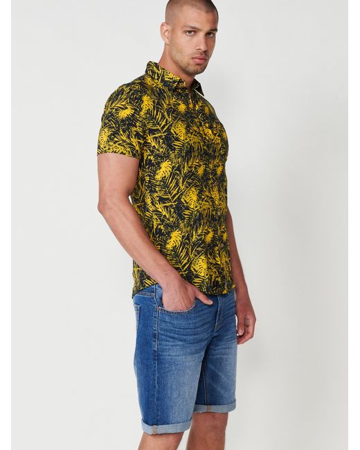 Koröshi Hemd in Yellow für Herren