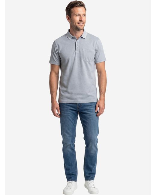 RAGMAN Shirt Basic in Gray für Herren