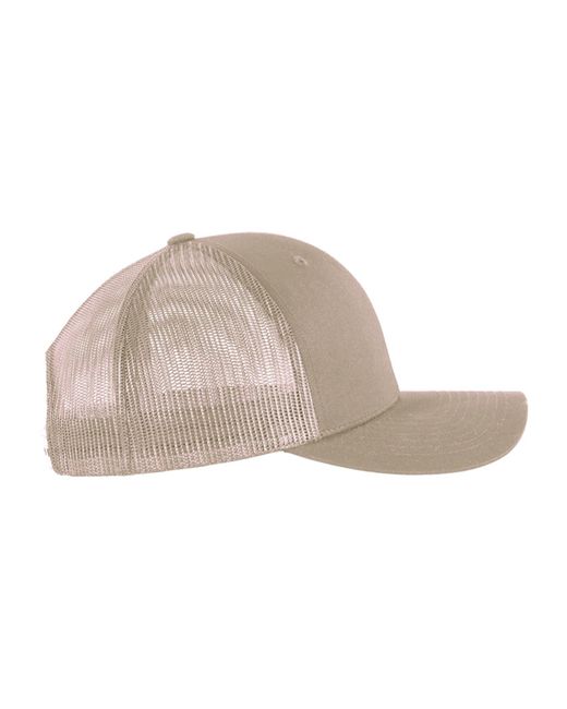 Flexfit Natural Cap Retro Trucker