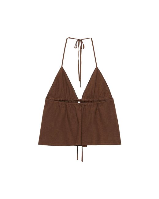Pull&Bear Brown Top Pacific