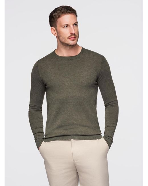 Ombre Pullover in Green für Herren