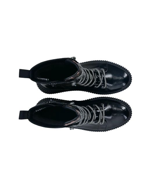 Bugatti Black Schnürstiefelette