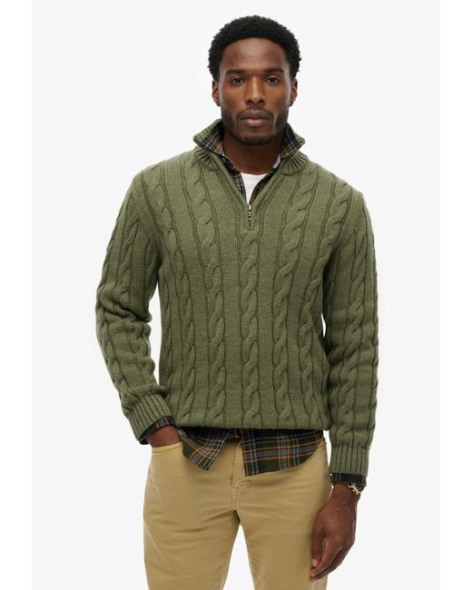 Superdry & Co Pullover in Green für Herren
