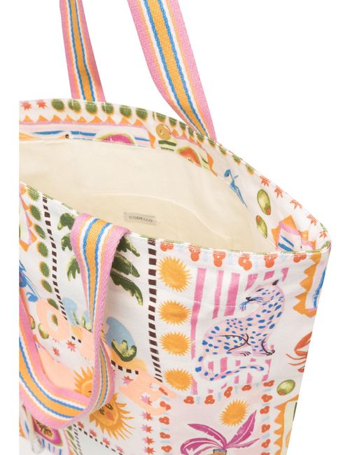 Codello White Shopper