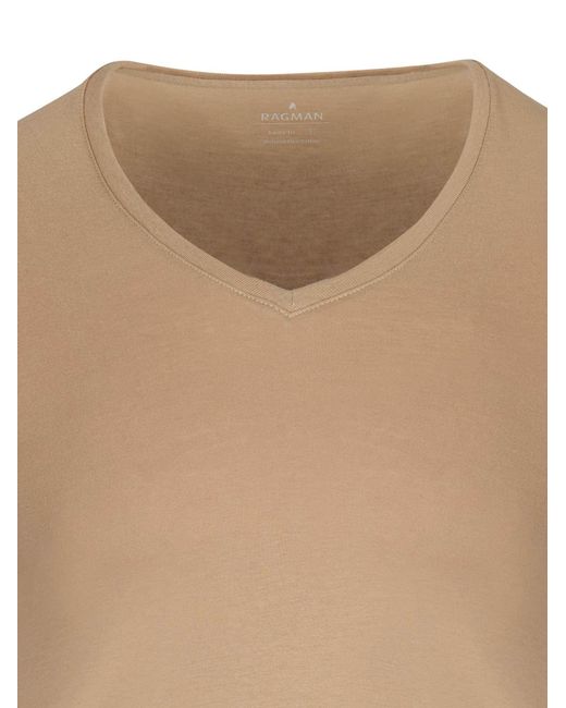 RAGMAN Unterhemd Basic in Natural für Herren