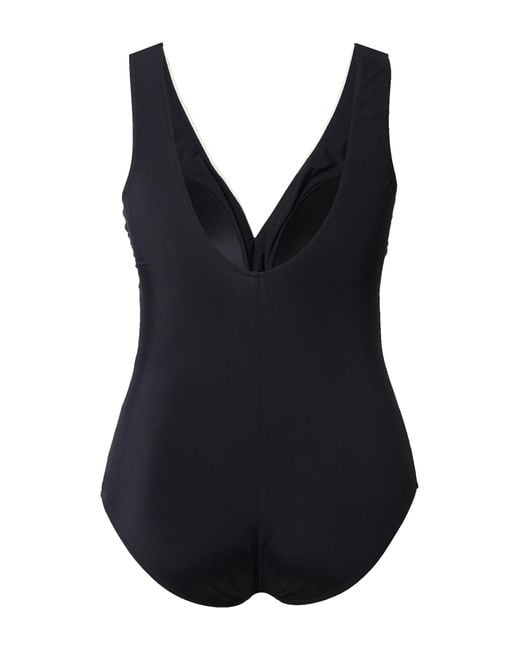 Ulla Popken Black Badeanzug (Grs)
