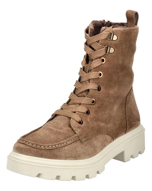 Ara Natural Schnürstiefelette