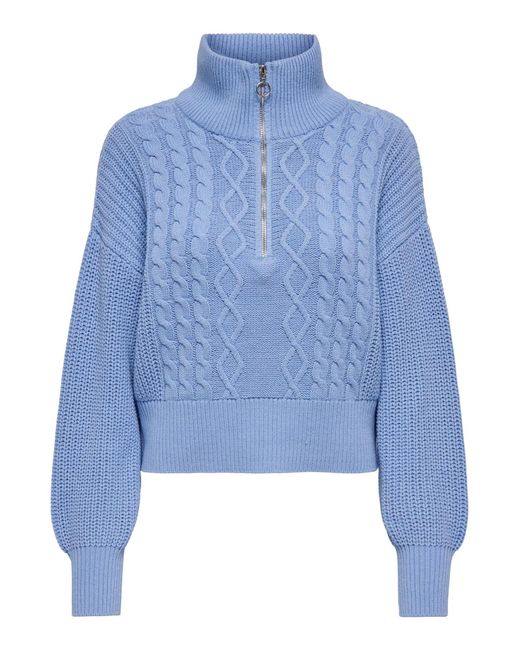 ONLY Blue Pullover 'doritta'