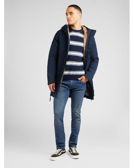 SELECTED Pullover Rai in Blue für Herren