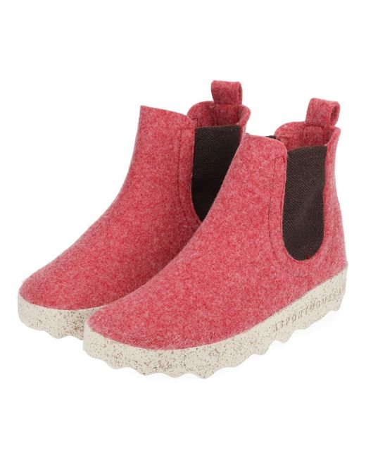 ASPORTUGUESAS Pink Chelsea Boots