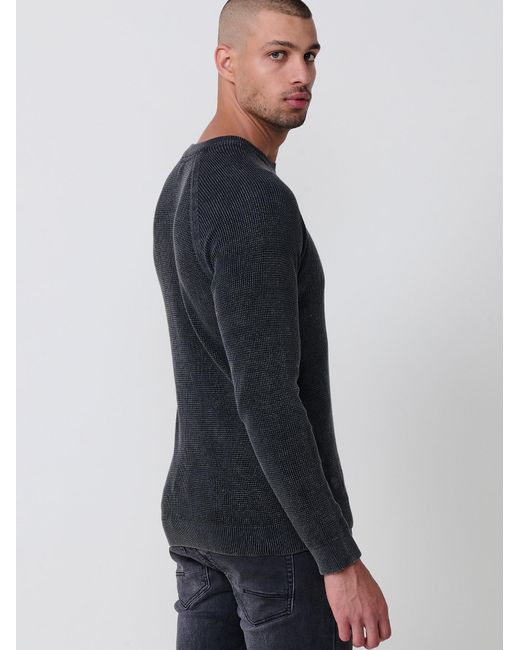 Koröshi Strickpullover in Blue für Herren